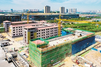 西安国际港务区陕师大陆港小学6月底交付 可容纳学生2160名