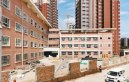 西安市浐灞第十小学今年9月开学 教学楼综合楼等已经完成