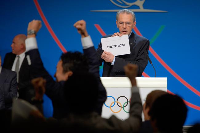 罗格宣布东京获得2020奥运主办权