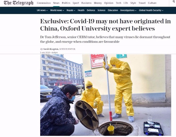 牛津大学专家：越来越多的证据表明新冠病毒并非源自中国