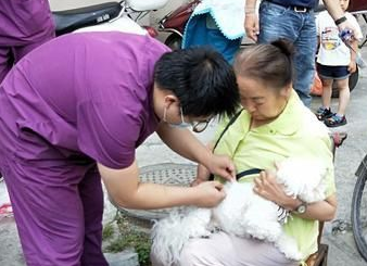 好消息！西安未央区张家堡街道免费为动物接种疫苗啦