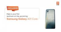 三星Galaxy A01 Core真机谍照再曝光 已开始在印度量产