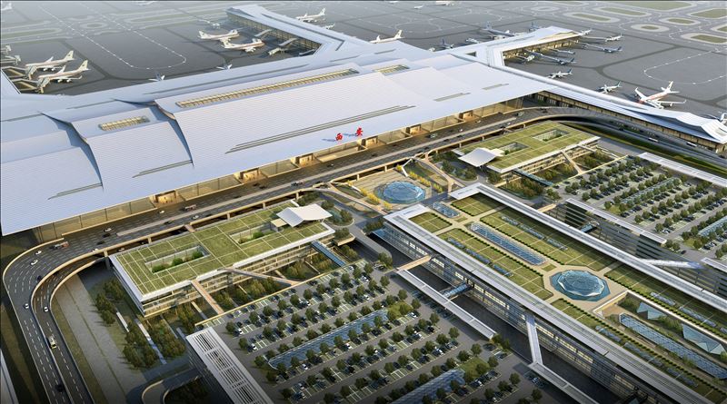西安咸阳国际机场三期扩建今日破土动工 项目总投资476.45亿元