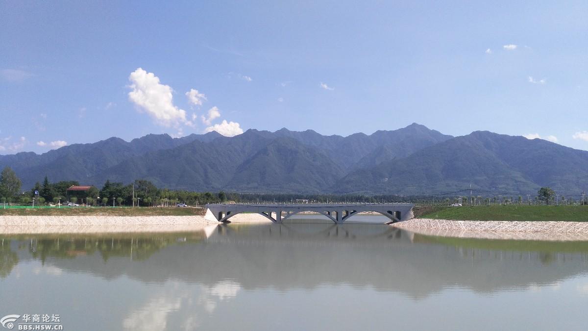 鄠邑区涝河天桥湖