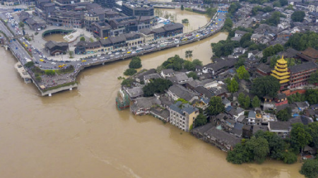 重庆洪崖洞等多处景点被淹 已启动史上首次防汛I级应急响应