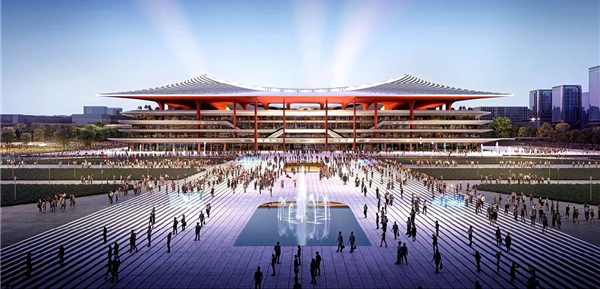 西安国际足球中心项目开工 西咸新区沣东新城在新赛场“开球”