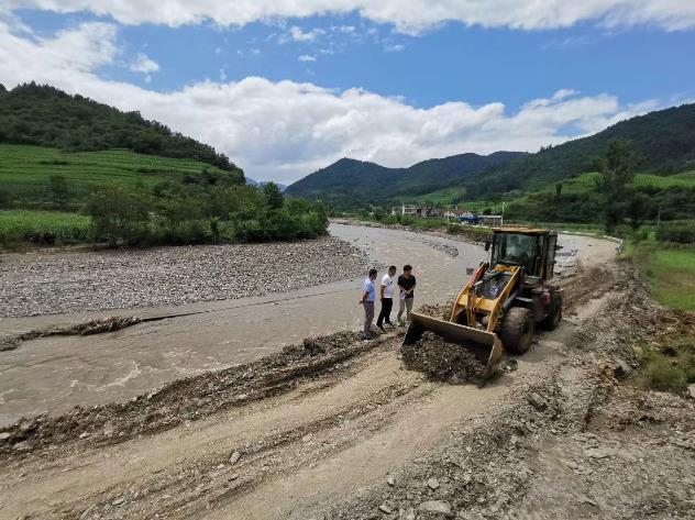 全部抢通！陕西略阳水毁塌方的主要县乡道路恢复通行