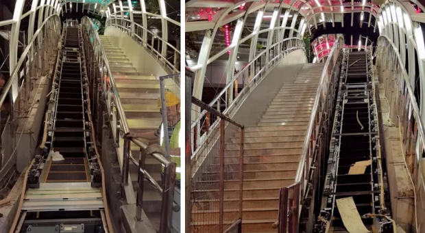 好消息 “服役”近10年的凤城一路天桥扶梯要换新了！
