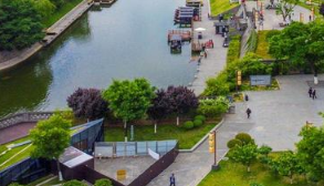西安护城河景区改造工程全线完工 10月1日起免费开放