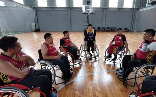 陕西男子轮椅篮球队：积极备战 为省争光