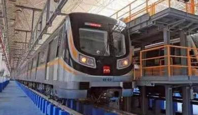 西安地铁9号线实拍图曝光 计划今年年底通车试运营
