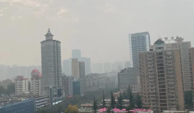 西安今冬首次出现重度污染天气 17-18日冷空气光顾霾消散