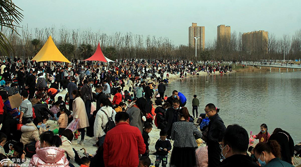 最近火爆的公園--樊川公園