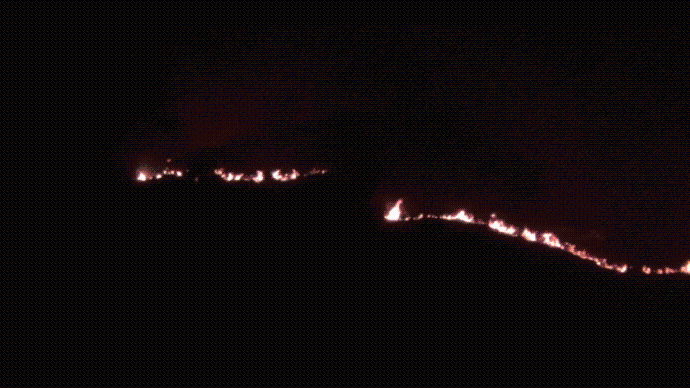 山西左权森林火灾得到初步控制 但部分区域出现复燃