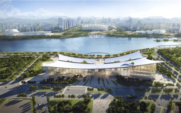 灞河西岸长安书院项目正式开工 规模相当于三个省图书馆