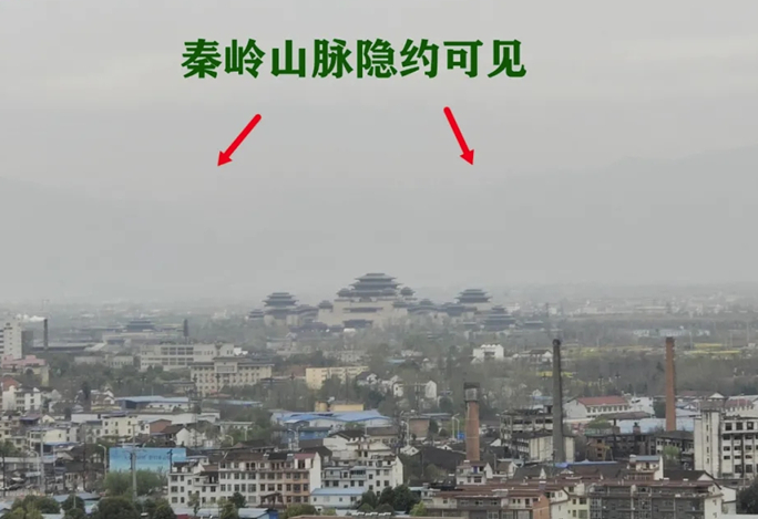 秦岭凭借一己之力阻挡沙尘 陕西唯独汉中市空气质量为优