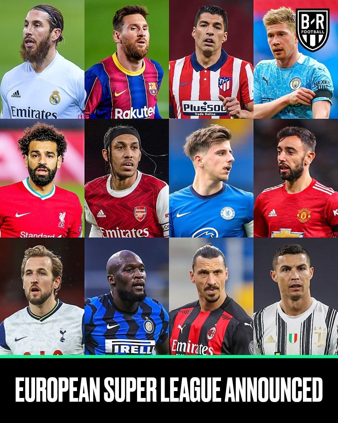 这些球星都将参加“欧洲超级联赛”？
