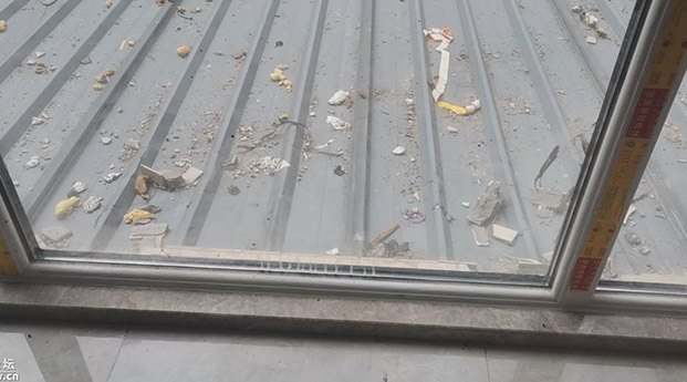 一楼乱搭违建，我家阳台成这样了！