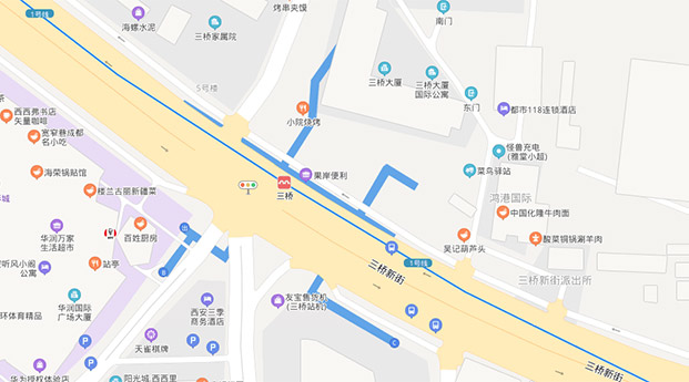 地鐵三橋站A口和D口何時能開通？
