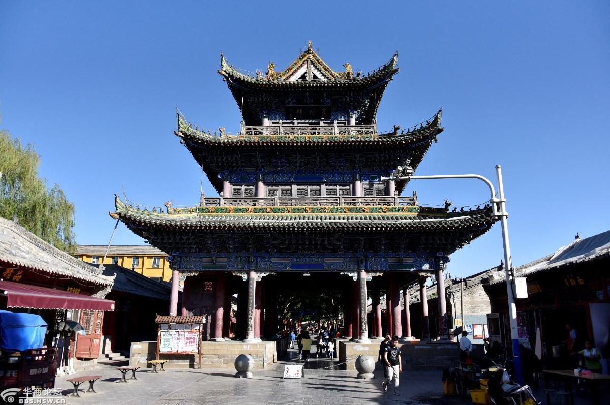 跟着我的镜头去旅行古城榆林街拍