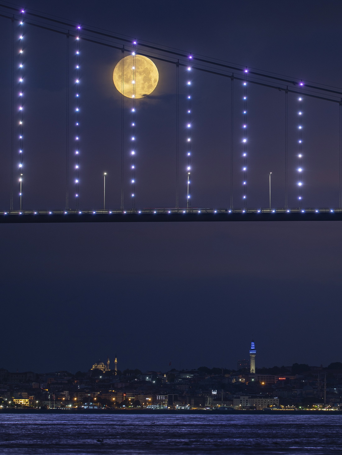 当地时间2021年5月26日，土耳其伊斯坦布尔烈士桥。