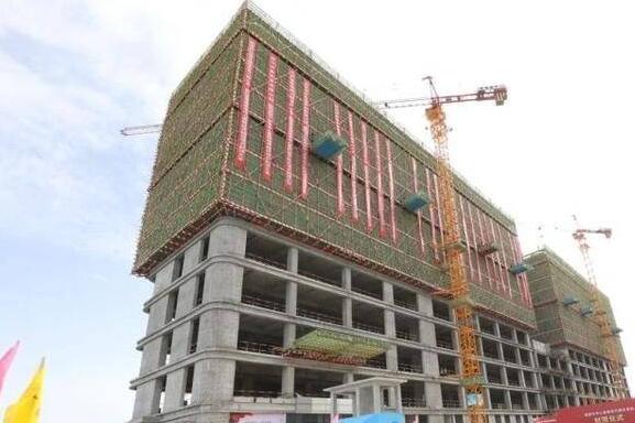 西安市中心医院经开院区项目封顶 总床位数1500个