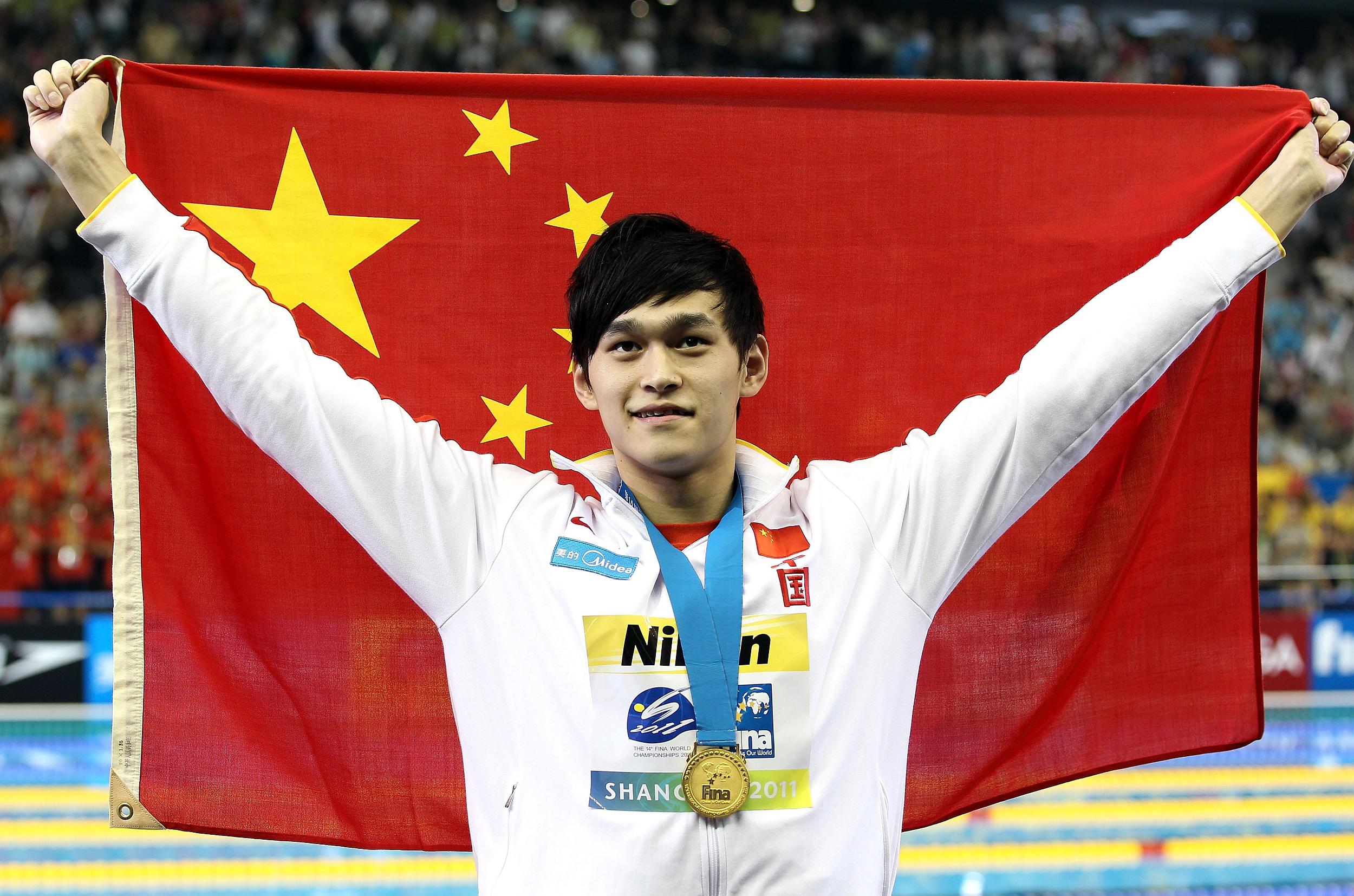 2011年上海世游赛，孙杨震惊世界。