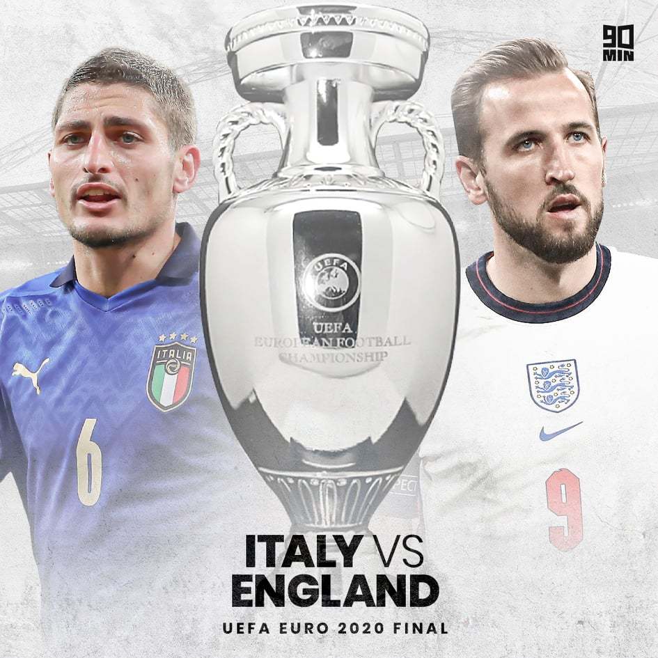 英格兰和意大利首次相遇大赛决赛。