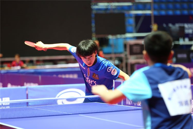 第38届“百合杯”乒乓球联赛在宝鸡市凤翔区体育馆开幕