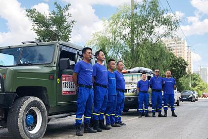 榆林定边蓝天救援队7名队员紧急驰援河南 22日凌晨已到达郑州