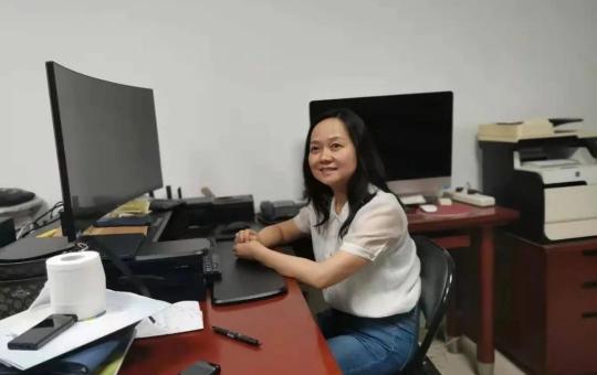 中国气象科学研究院研究员罗亚丽接受本报记者采访。