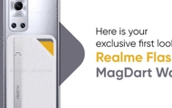 realme MagDart磁吸卡包曝光：还可当作手机支架