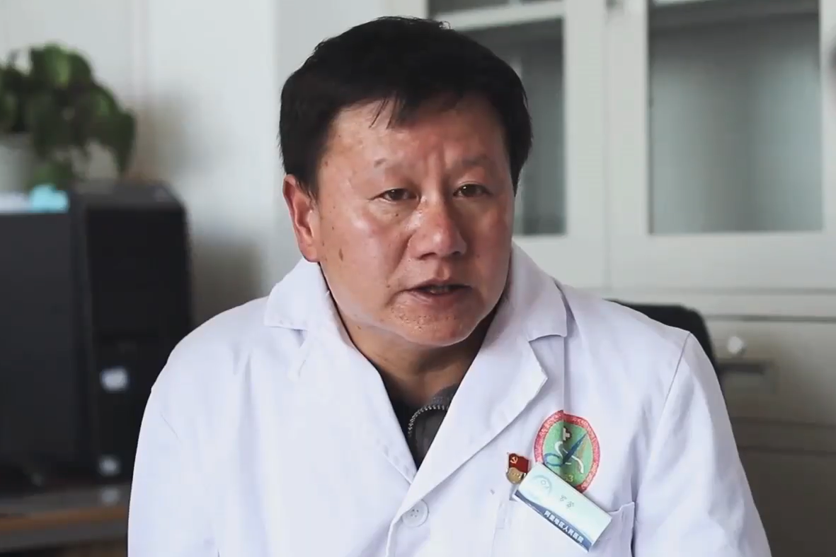 援藏医生罗蒙。视频截图