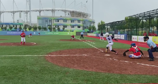 十四运会垒球项目第三比赛日 东道主陕西队迎首胜