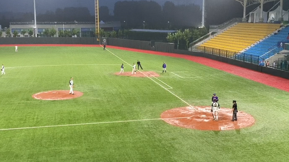 十四运会棒球项目第二比赛日 中国香港遭遇两连败