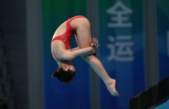 喜报！西安选手林珊勇夺十四运会跳水女子个人全能比赛冠军