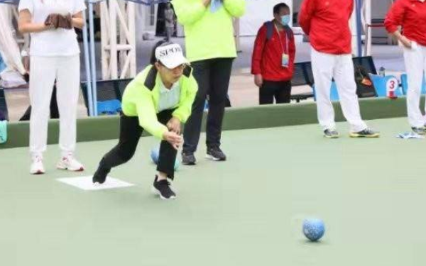 西安运动员为陕西代表团斩获十四运会开幕式群众项目首枚金牌