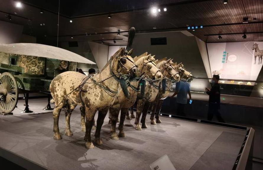 秦陵铜车马博物馆9月28日正式对外开放 新增第三展厅设观众互动区