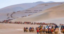 敦煌“堵骆驼”、泰山游客挤厕所过夜：十一旅途变囧途？