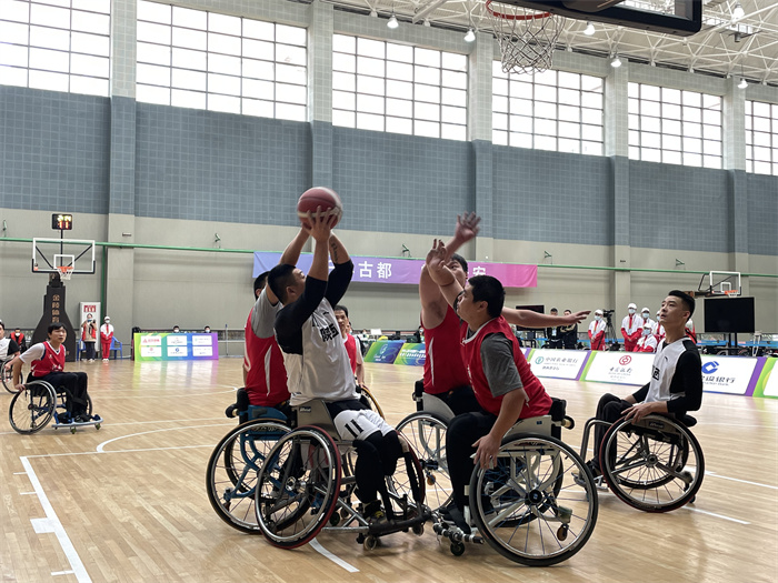 残特奥会轮椅篮球陕西男队挺进四强 目标冲击奖牌