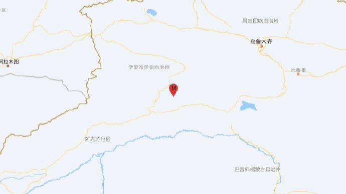 新疆阿克苏地区库车市发生4.7级地震 震源深度9千米