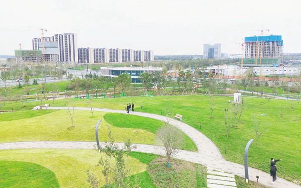 西咸新区空港城市中心公园：一条环线串联八大景点