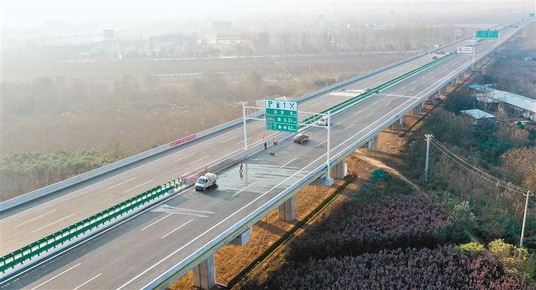 西安外环高速南段明年全线建成通车 建成后有效分流绕城高速公路交通压力
