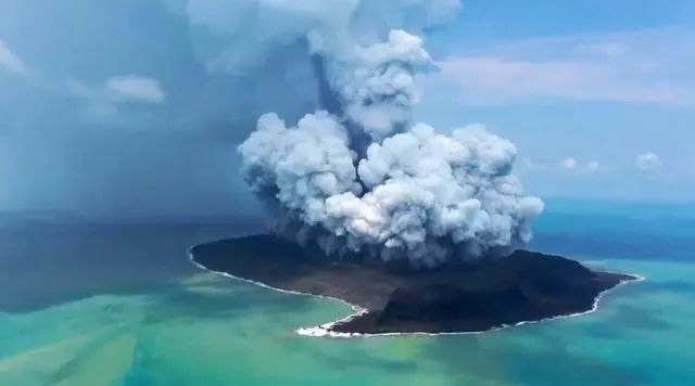 汤加政府在火山喷发后首次发表声明 3人死亡多人受伤