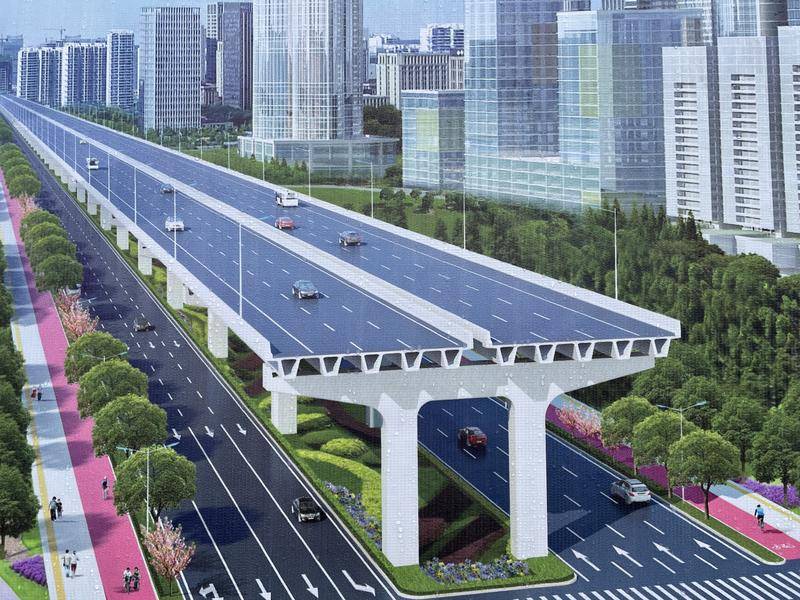 西安高新至鄠邑高速复合通道项目开工