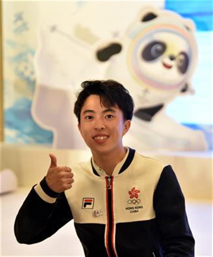 东北味香港选手朱定文完成冬奥首秀：别让我带冰墩墩了，我也买不到