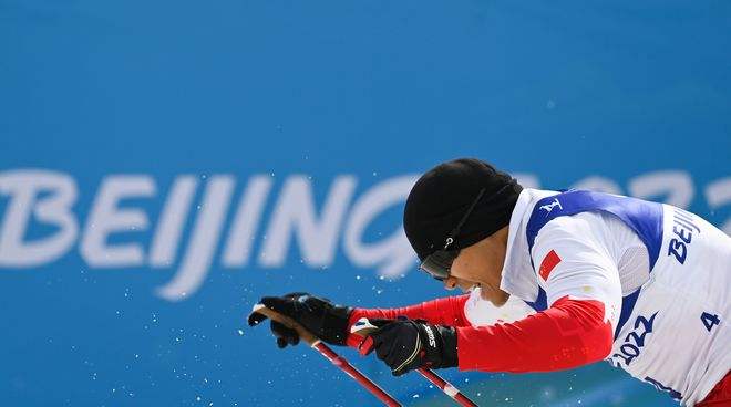 中國代表團第11金!中國選手奪得冬季兩項男子12.5公里(坐姿組)金、銅牌