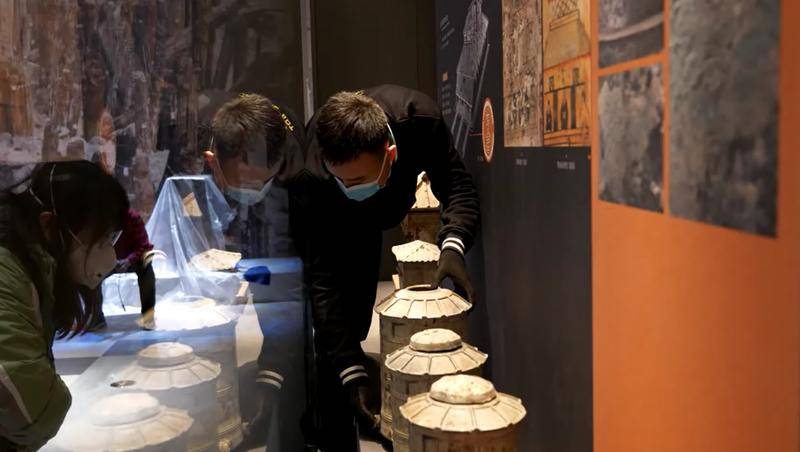 陕西考古博物馆展陈文物5215件 这么多文物是如何运输并布展到位的？