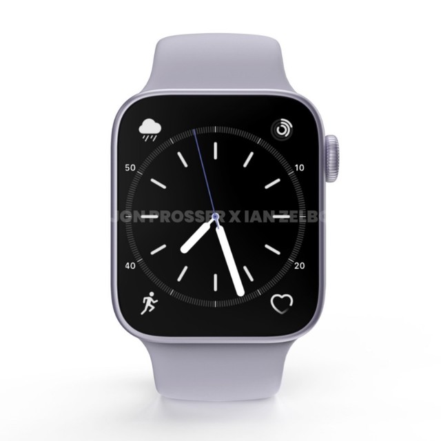 Apple Watch8渲染图曝光 采用直角边框设计 
