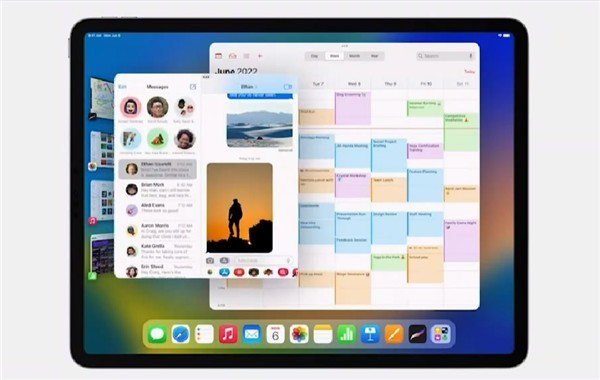 苹果iPad OS 16发布：多任务史诗级加强 可提供16GB内存